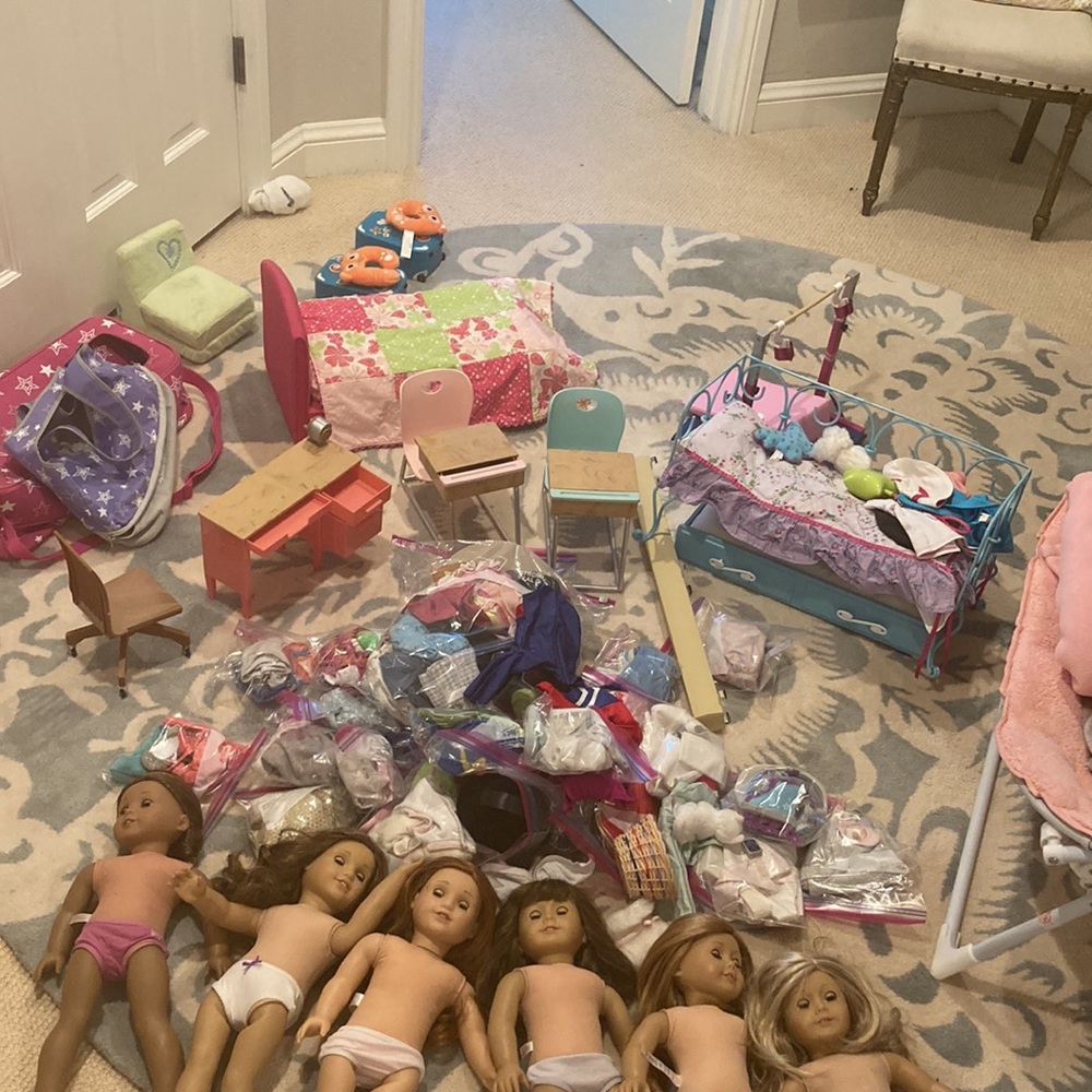 American girl doll mystery box